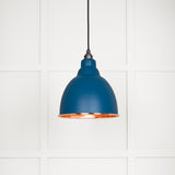 From The Anvil - Hammered Copper Brindley Pendant in Upstream | Sku. 49500U | Trade Door Handles.