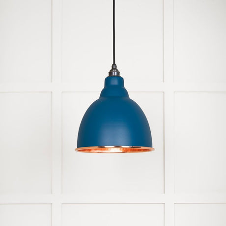 From The Anvil - Hammered Copper Brindley Pendant in Upstream | Sku. 49500U | Trade Door Handles.