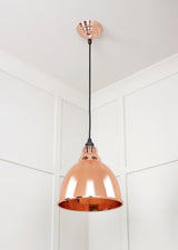 From The Anvil - Hammered Copper Brindley Pendant | Sku. 49500 | Trade Door Handles.