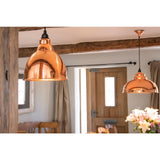 From The Anvil - Hammered Copper Brindley Pendant | Sku. 49500 | Trade Door Handles.