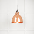 From The Anvil - Hammered Copper Brindley Pendant | Sku. 49500 | Trade Door Handles.
