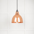 From The Anvil - Hammered Copper Brindley Pendant | Sku. 49500 | Trade Door Handles.