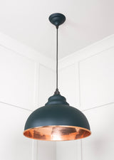 From The Anvil - Hammered Copper Harborne Pendant in Dingle | Sku. 49501DI | Trade Door Handles.