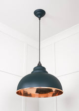 From The Anvil - Hammered Copper Harborne Pendant in Dingle | Sku. 49501DI | Trade Door Handles.