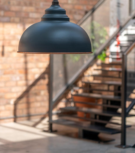 From The Anvil - Hammered Copper Harborne Pendant in Dingle | Sku. 49501DI | Trade Door Handles.