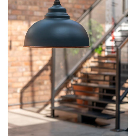 From The Anvil - Hammered Copper Harborne Pendant in Dingle | Sku. 49501DI | Trade Door Handles.