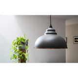 From The Anvil - Smooth Copper Harborne Pendant in Bluff | Sku. 49501SBL | Trade Door Handles.