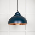 From The Anvil - Smooth Copper Harborne Pendant in Dusk | Sku. 49501SDU | Trade Door Handles.