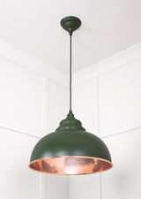 From The Anvil - Smooth Copper Harborne Pendant in Heath | Sku. 49501SH | Trade Door Handles.