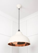 From The Anvil - Smooth Copper Harborne Pendant in Teasel | Sku. 49501STE | Trade Door Handles.