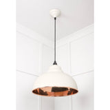From The Anvil - Smooth Copper Harborne Pendant in Teasel | Sku. 49501STE | Trade Door Handles.