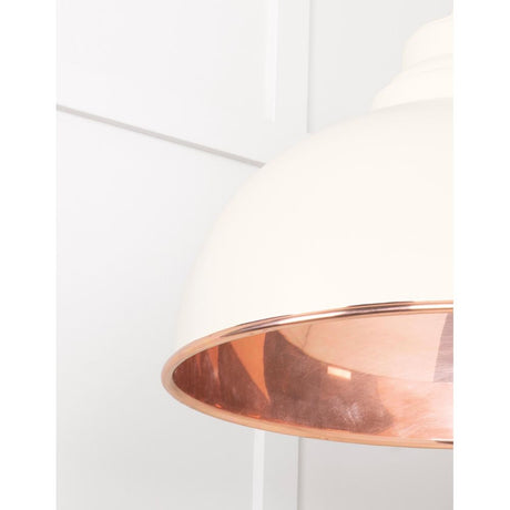 From The Anvil - Smooth Copper Harborne Pendant in Teasel | Sku. 49501STE | Trade Door Handles.