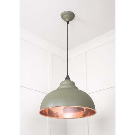 From The Anvil - Smooth Copper Harborne Pendant in Tump | Sku. 49501STU | Trade Door Handles.