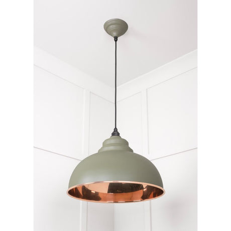 From The Anvil - Smooth Copper Harborne Pendant in Tump | Sku. 49501STU | Trade Door Handles.