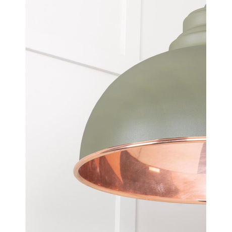 From The Anvil - Smooth Copper Harborne Pendant in Tump | Sku. 49501STU | Trade Door Handles.