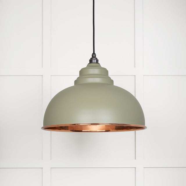From The Anvil - Smooth Copper Harborne Pendant in Tump | Sku. 49501STU | Trade Door Handles.