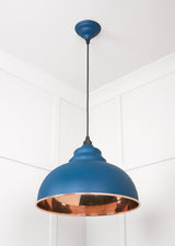 From The Anvil - Smooth Copper Harborne Pendant in Upstream | Sku. 49501SU | Trade Door Handles.