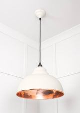From The Anvil - Hammered Copper Harborne Pendant in Teasel | Sku. 49501TE | Trade Door Handles.