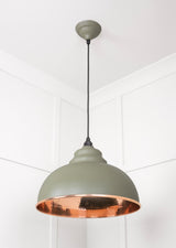 From The Anvil - Hammered Copper Harborne Pendant in Tump | Sku. 49501TU | Trade Door Handles.