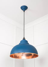 From The Anvil - Hammered Copper Harborne Pendant in Upstream | Sku. 49501U | Trade Door Handles.