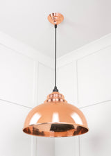 From The Anvil - Hammered Copper Harborne Pendant | Sku. 49501 | Trade Door Handles.