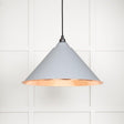 From The Anvil - Hammered Copper Hockley Pendant in Birch | Sku. 49503BI | Trade Door Handles.