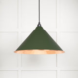 From The Anvil - Hammered Copper Hockley Pendant in Heath | Sku. 49503H | Trade Door Handles.