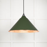 From The Anvil - Hammered Copper Hockley Pendant in Heath | Sku. 49503H | Trade Door Handles.