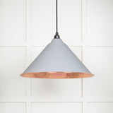From The Anvil - Smooth Copper Hockley Pendant in Birch | Sku. 49503SBI | Trade Door Handles.
