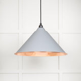 From The Anvil - Smooth Copper Hockley Pendant in Birch | Sku. 49503SBI | Trade Door Handles.