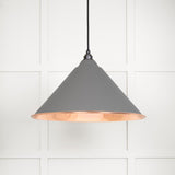 From The Anvil - Smooth Copper Hockley Pendant in Bluff | Sku. 49503SBL | Trade Door Handles.