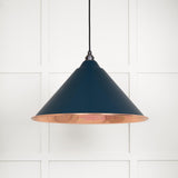 From The Anvil - Smooth Copper Hockley Pendant in Dusk | Sku. 49503SDU | Trade Door Handles.