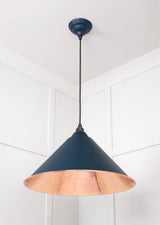 From The Anvil - Smooth Copper Hockley Pendant in Dusk | Sku. 49503SDU | Trade Door Handles.