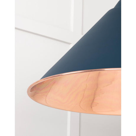 From The Anvil - Smooth Copper Hockley Pendant in Dusk | Sku. 49503SDU | Trade Door Handles.