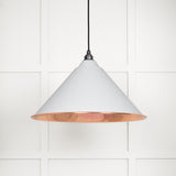 From The Anvil - Smooth Copper Hockley Pendant in Flock | Sku. 49503SF | Trade Door Handles.