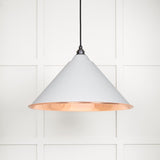 From The Anvil - Smooth Copper Hockley Pendant in Flock | Sku. 49503SF | Trade Door Handles.