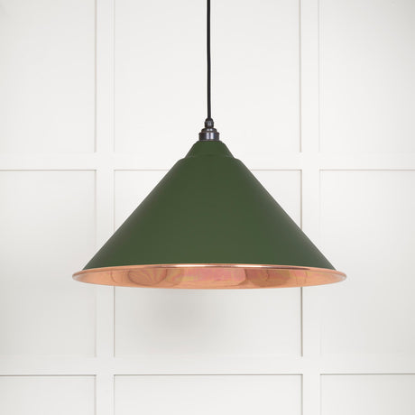 From The Anvil - Smooth Copper Hockley Pendant in Heath | Sku. 49503SH | Trade Door Handles.