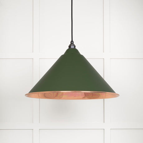 From The Anvil - Smooth Copper Hockley Pendant in Heath | Sku. 49503SH | Trade Door Handles.