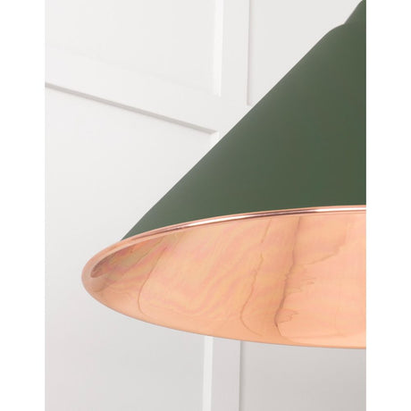 From The Anvil - Smooth Copper Hockley Pendant in Heath | Sku. 49503SH | Trade Door Handles.