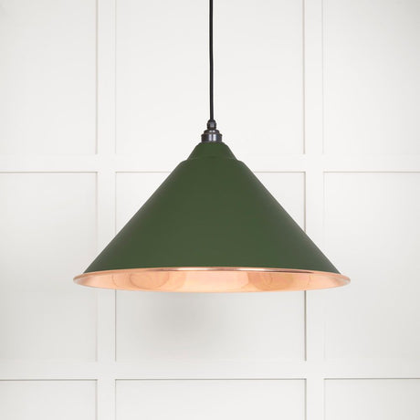 From The Anvil - Smooth Copper Hockley Pendant in Heath | Sku. 49503SH | Trade Door Handles.