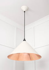 From The Anvil - Smooth Copper Hockley Pendant in Teasel | Sku. 49503STE | Trade Door Handles.