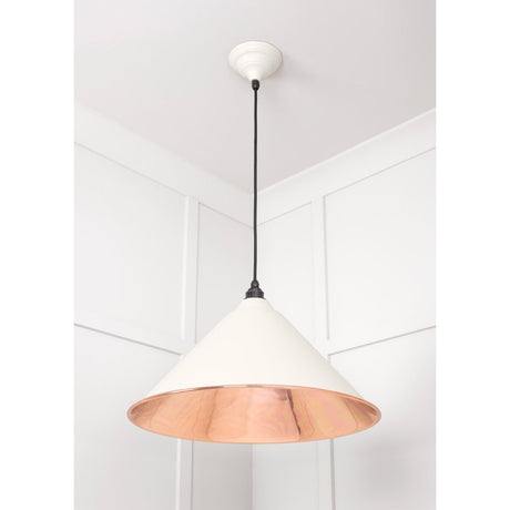 From The Anvil - Smooth Copper Hockley Pendant in Teasel | Sku. 49503STE | Trade Door Handles.