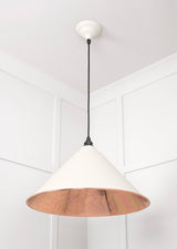 From The Anvil - Smooth Copper Hockley Pendant in Teasel | Sku. 49503STE | Trade Door Handles.