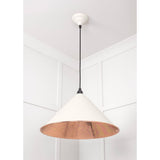From The Anvil - Smooth Copper Hockley Pendant in Teasel | Sku. 49503STE | Trade Door Handles.