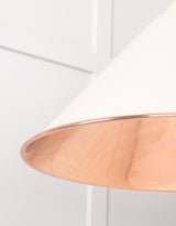 From The Anvil - Smooth Copper Hockley Pendant in Teasel | Sku. 49503STE | Trade Door Handles.
