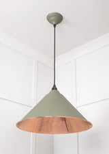 From The Anvil - Smooth Copper Hockley Pendant in Tump | Sku. 49503STU | Trade Door Handles.