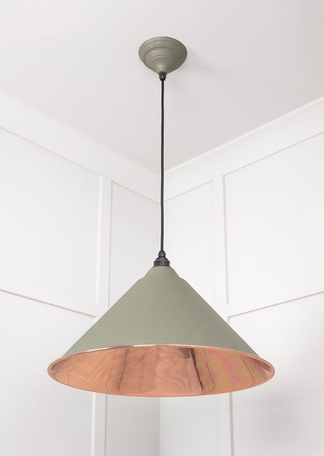 From The Anvil - Smooth Copper Hockley Pendant in Tump | Sku. 49503STU | Trade Door Handles.
