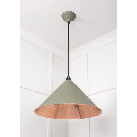 From The Anvil - Smooth Copper Hockley Pendant in Tump | Sku. 49503STU | Trade Door Handles.