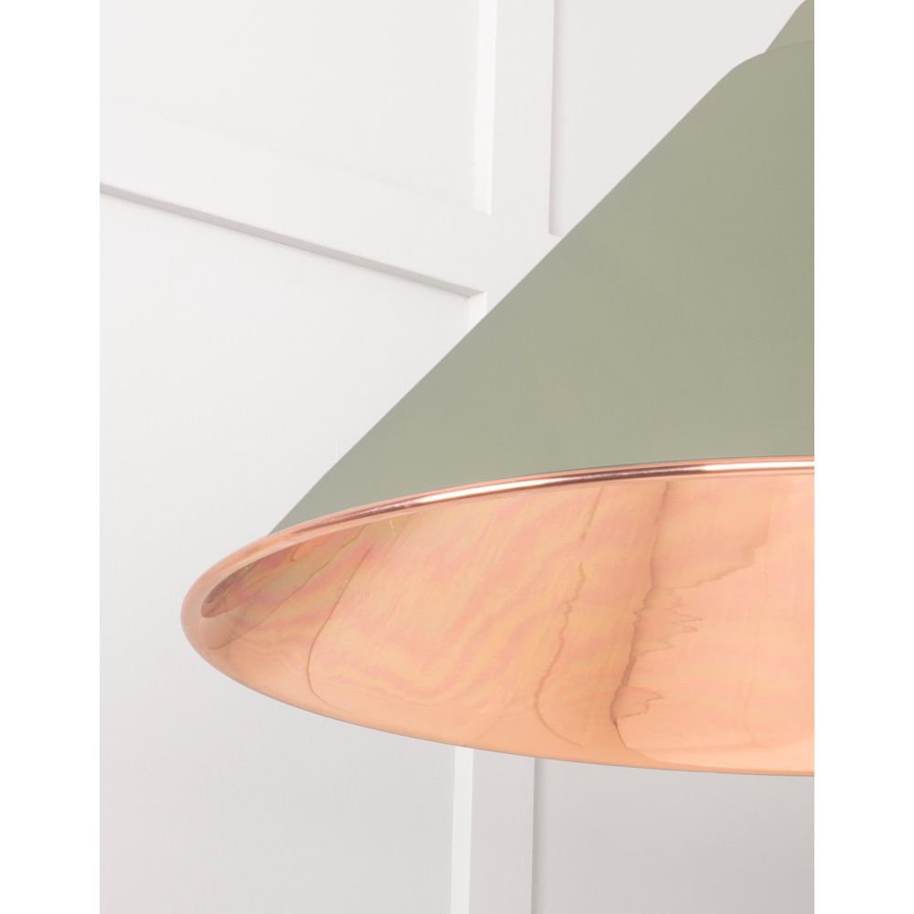 From The Anvil - Smooth Copper Hockley Pendant in Tump | Sku. 49503STU | Trade Door Handles.