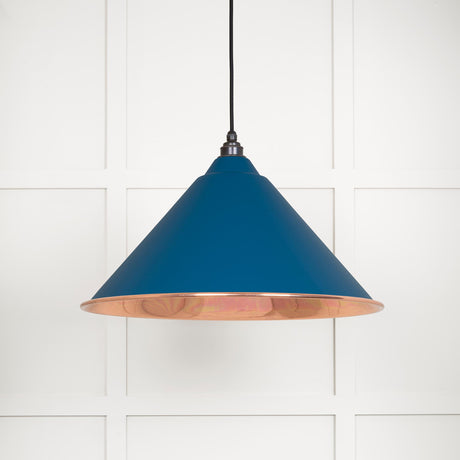 From The Anvil - Smooth Copper Hockley Pendant in Upstream | Sku. 49503SU | Trade Door Handles.